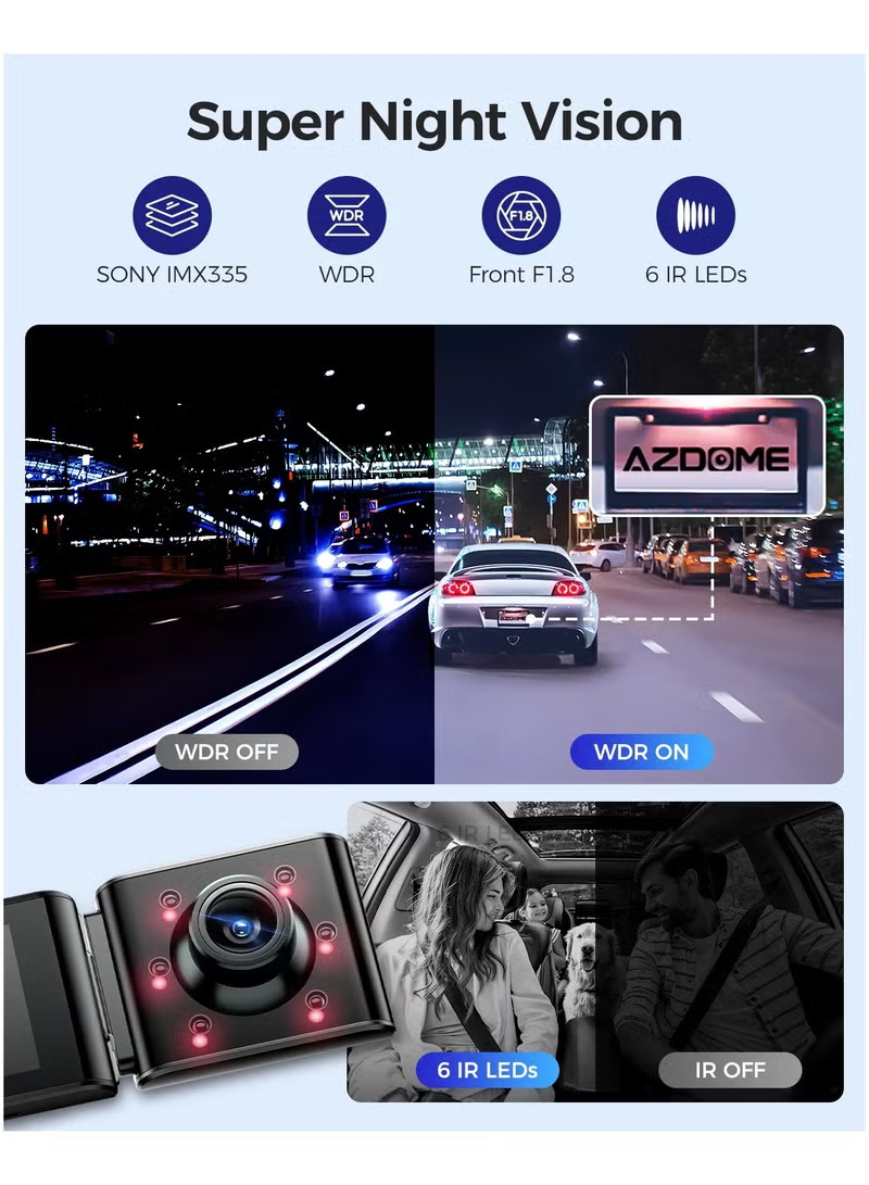 أزدوم داش كام 4K M660 - أحدث إصدار داش كام