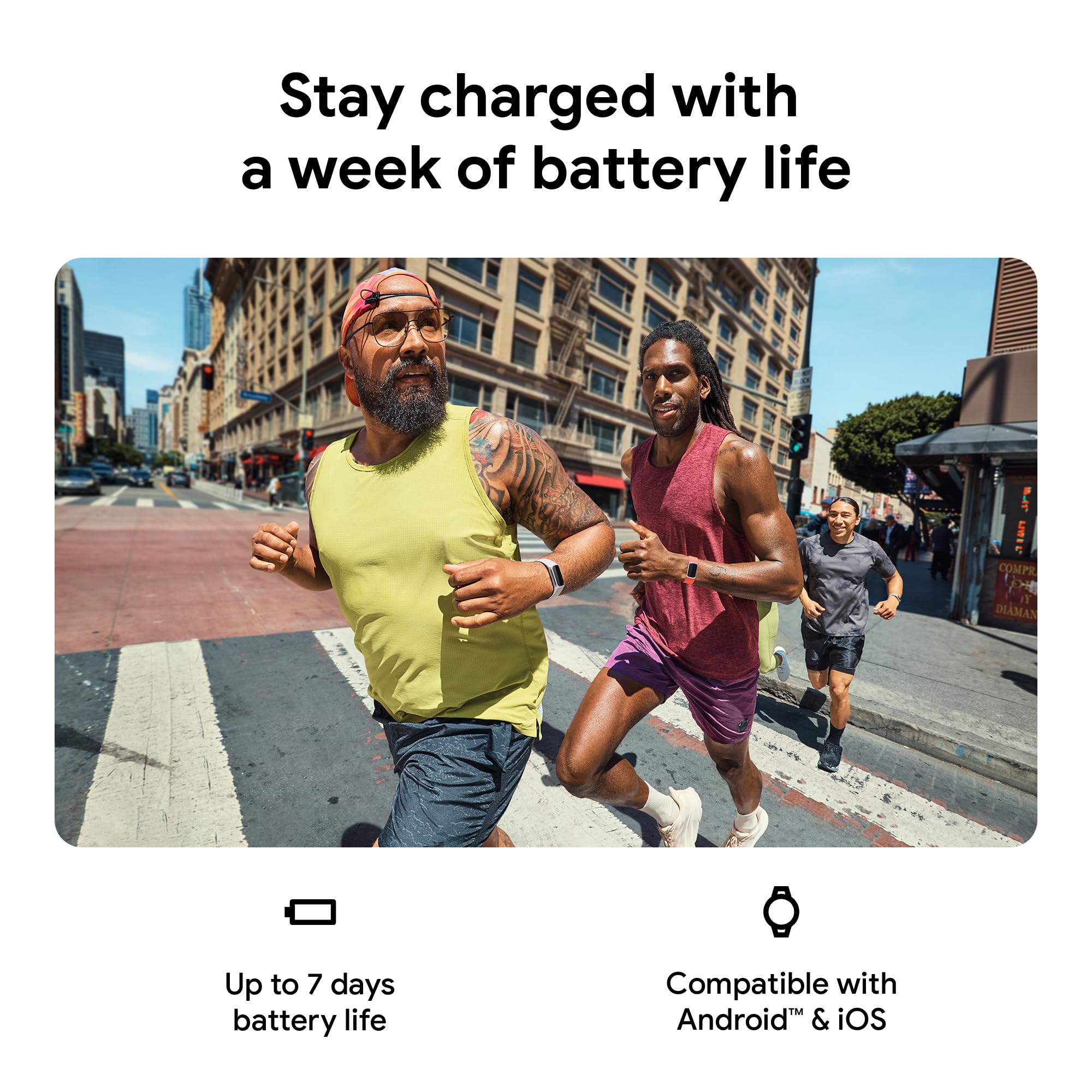 يتضمن جهاز تتبع اللياقة البدنية Fitbit Charge 6 عضوية مميزة مجانية لمدة عام واحد. يتضمن جهاز تتبع اللياقة البدنية Fitbit Charge 6 عضوية مميزة مجانية لمدة عام واحد.