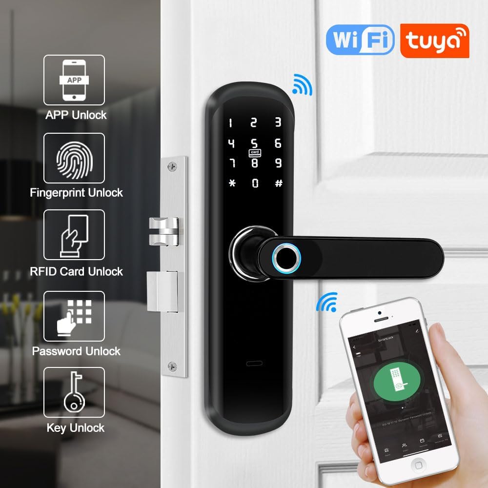 Serratura intelligente certificata ASA: design con tessera cinque in uno, con funzioni quali autenticazione biometrica, firma digitale, accesso senza chiave e Bluetooth. Prodotto in Italia.