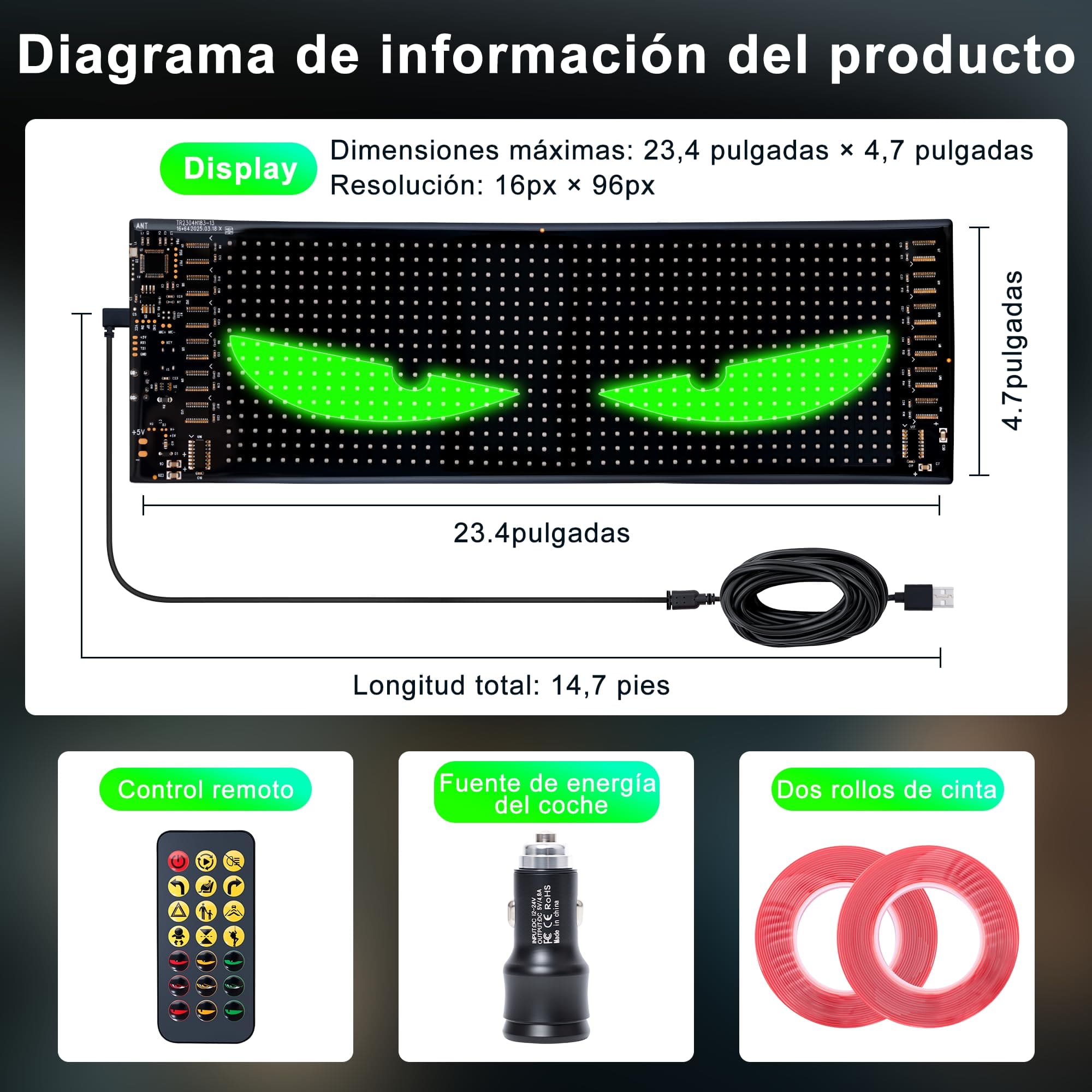 مصابيح LED للسيارات - شعارات LED مخصصة، مصابيح أمامية على شكل عين الشيطان
