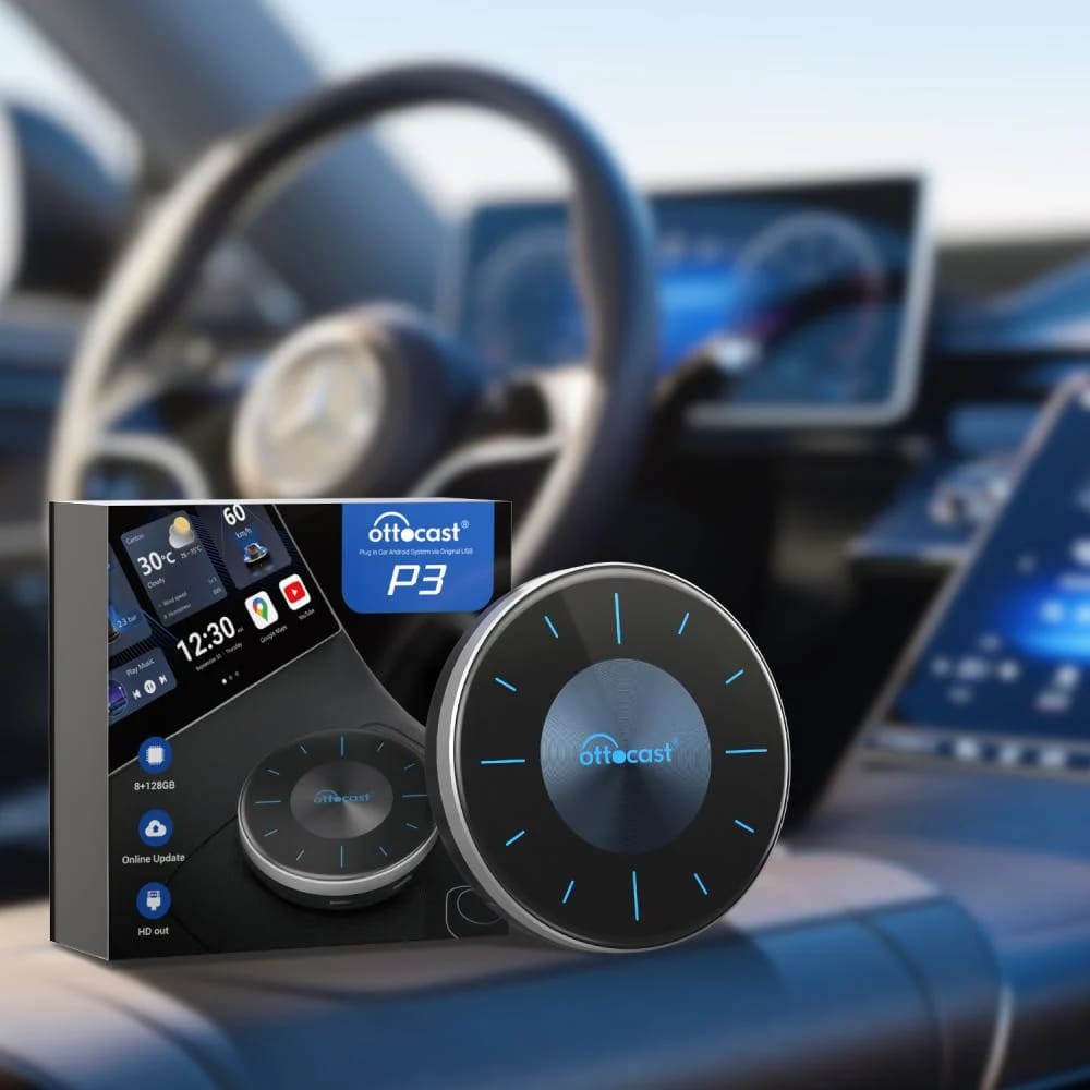 اتوكاست مشغل Carplay بسعة 128GB مع 8GB ذاكرة عشوائية يدعم 4G