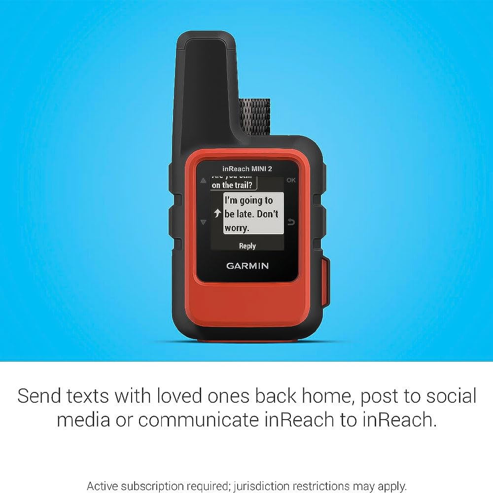 جهاز جارمن إن ريتش المحمول للاتصال عبر الأقمار الصناعية جهاز جارمن إن ريتش المحمول للاتصال عبر الأقمار الصناعية