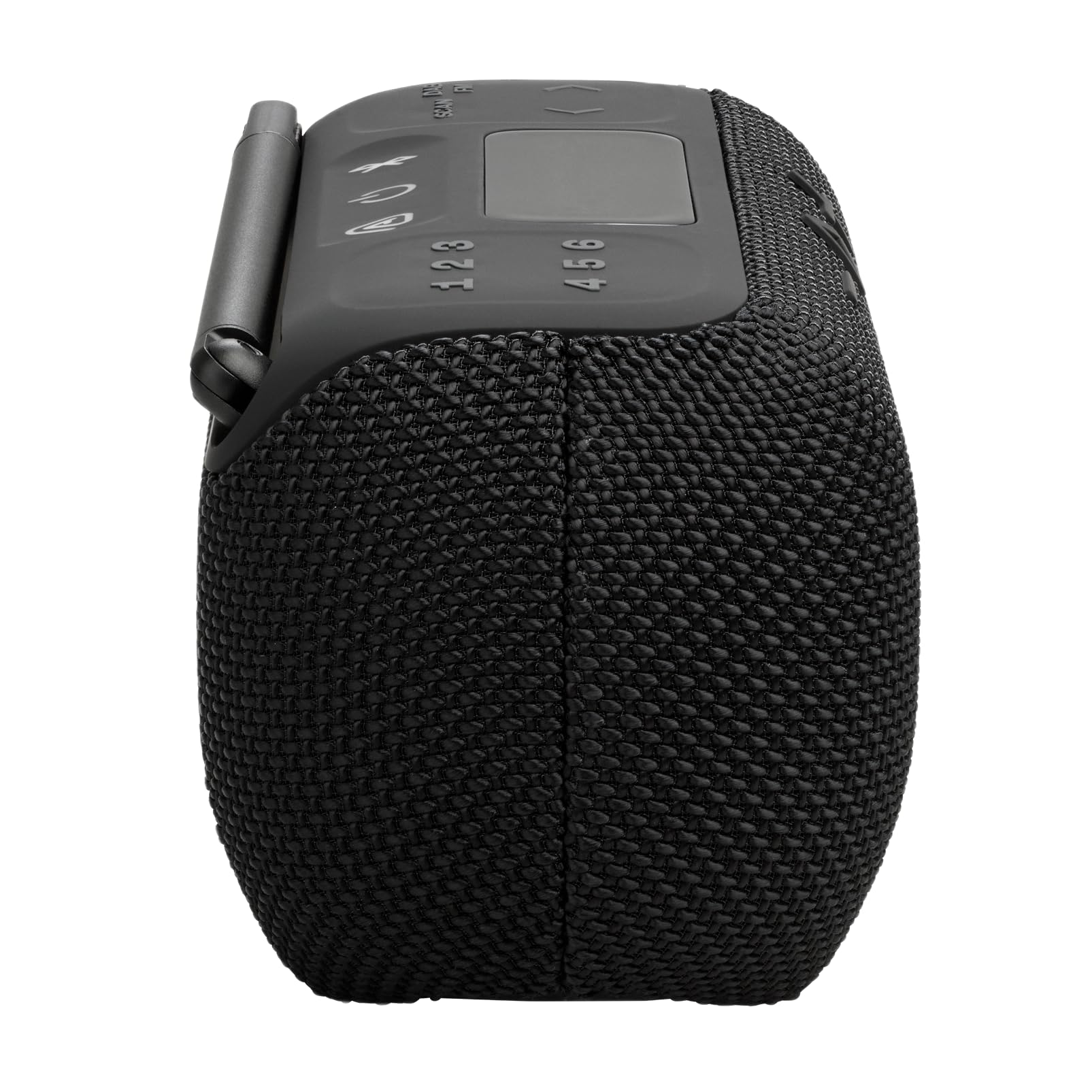 جهاز JBL 2 في 1: راديو ومشغل بلوتوث — صوت فائق النقاء، مدة تشغيل تصل إلى 15 ساعة، مقاوم للماء والغبار (أسود) جهاز JBL 2 في 1: راديو ومشغل بلوتوث — صوت فائق النقاء، مدة تشغيل تصل إلى 15 ساعة، مقاوم للماء والغبار (أسود)