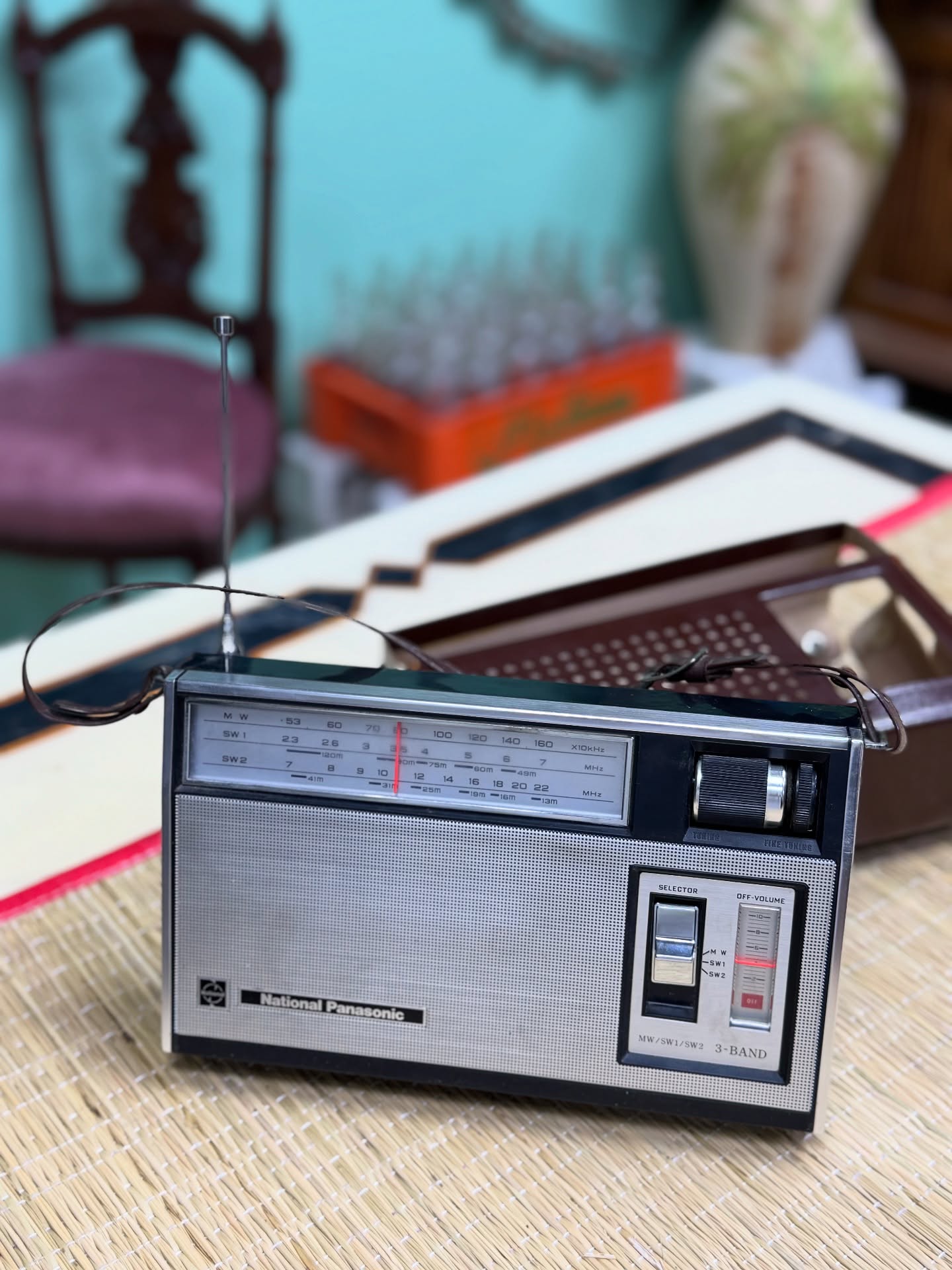 جهاز راديو محمول ثلاثي الموجات من ناشيونال باناسونيك R-312II MW/1SW/SW2 - جديد تمامًا، صنع في اليابان جهاز راديو محمول ثلاثي الموجات من ناشيونال باناسونيك R-312II MW/1SW/SW2 - جديد تمامًا، صنع في اليابان