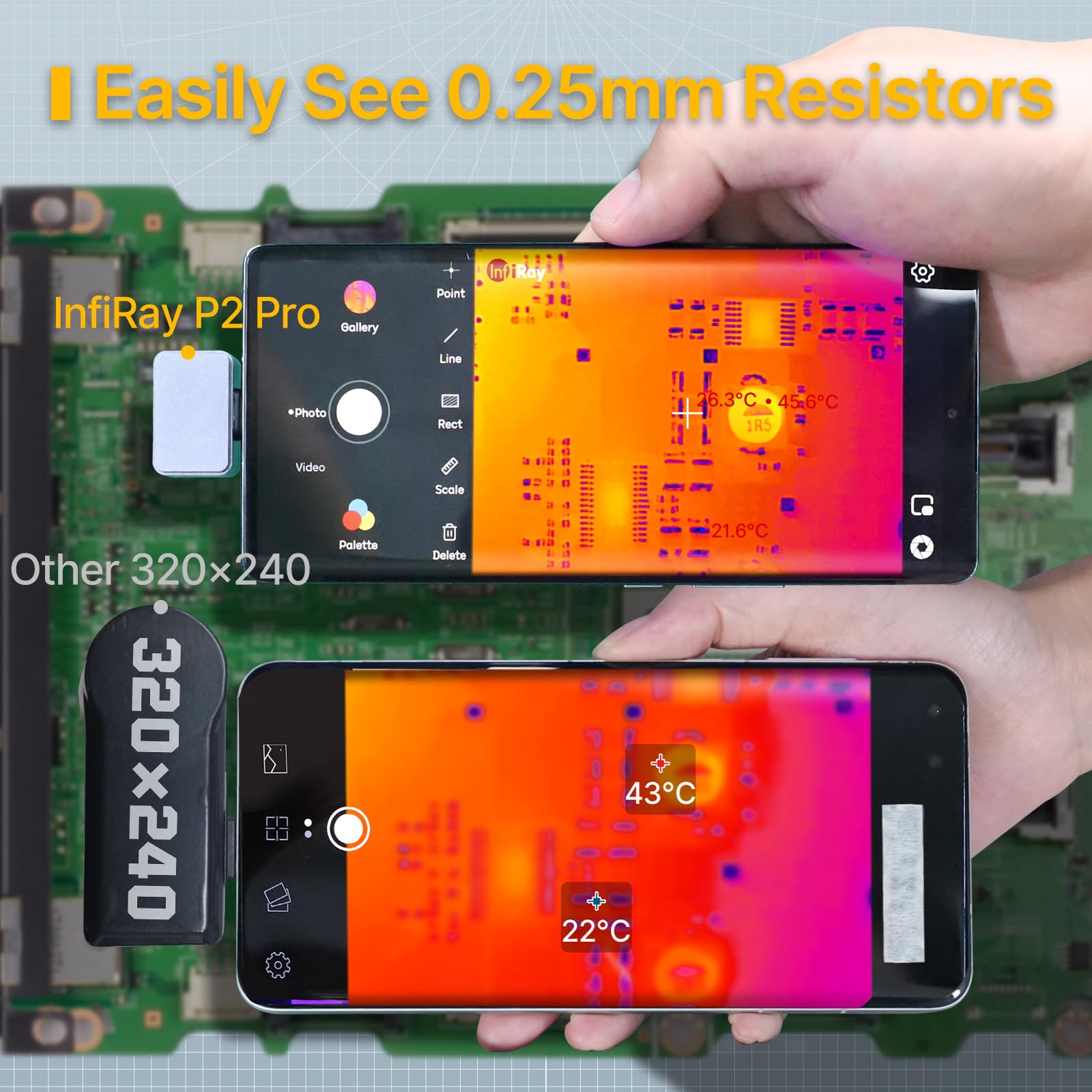 InfiRay P2 Pro Thermal Imaging Camera