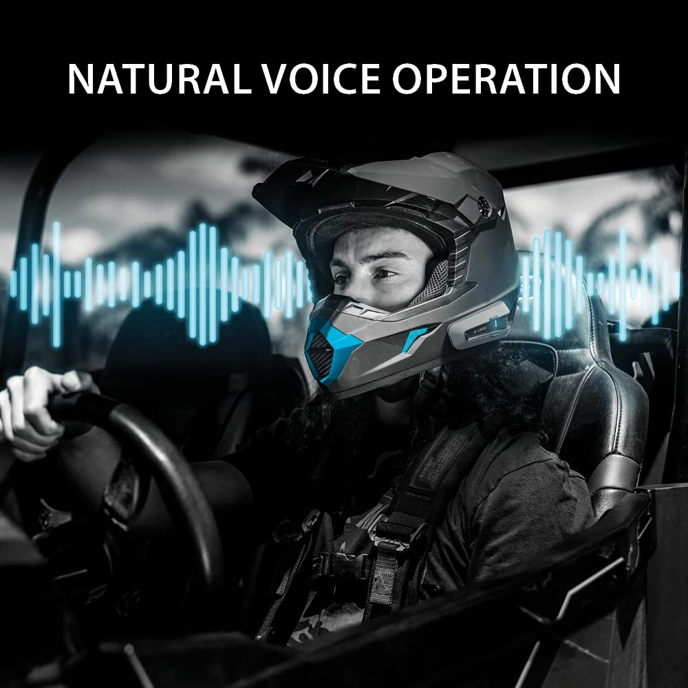 Cardo PACKTALK Edgeسماعة رأس لاسلكية مزودة بنظام اتصال بلوتوث للدراجات النارية