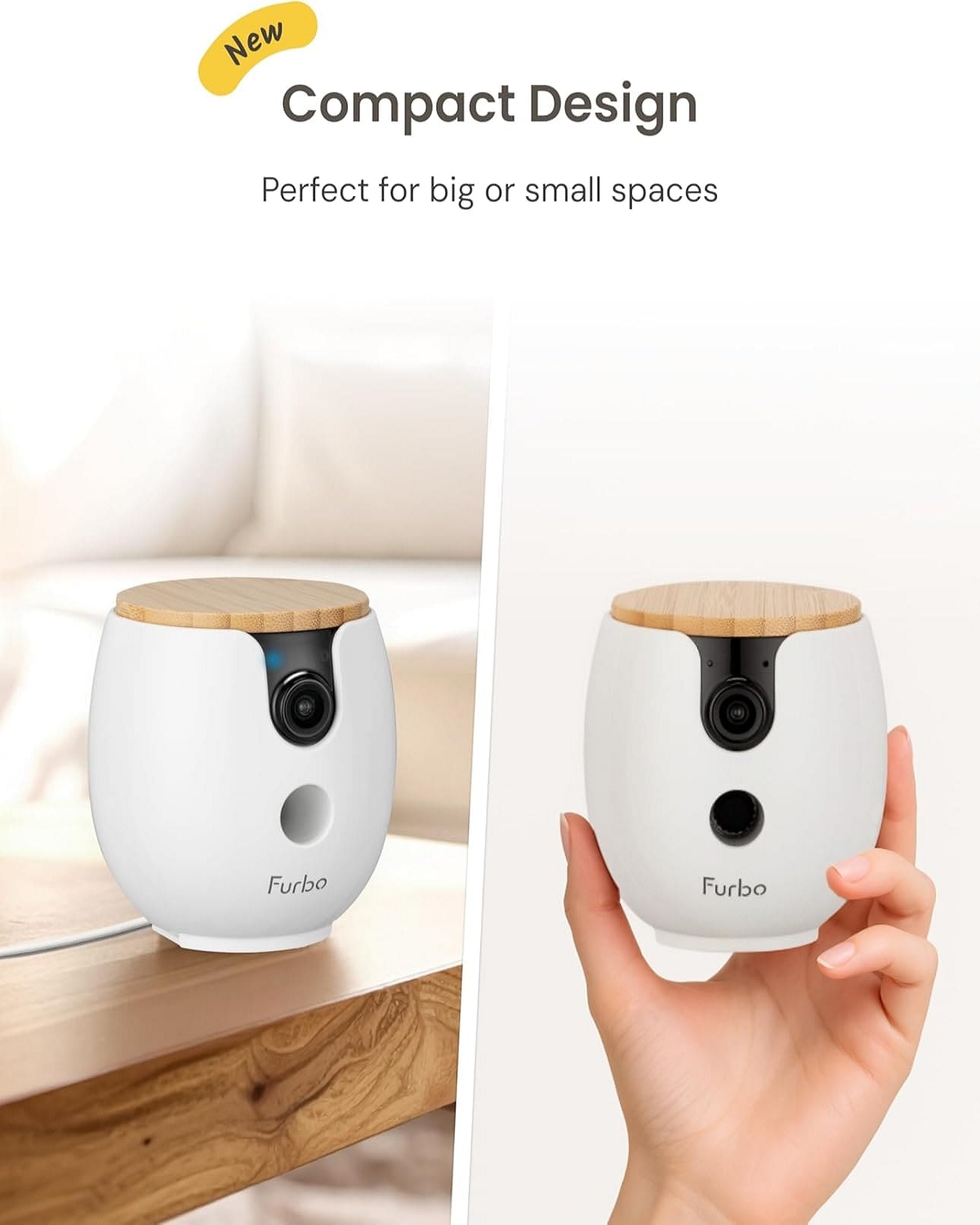 كاميرا الحيوانات الأليفة Petcube Bites 2 Lite، مع عضوية Furbo Nanny Premium المجانية لمدة 12 شهرًا كاميرا الحيوانات الأليفة Petcube Bites 2 Lite، مع عضوية Furbo Nanny Premium المجانية لمدة 12 شهرًا