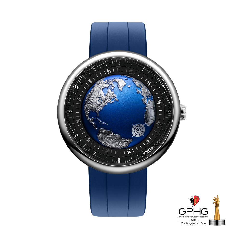 Atlantic-themed automatic watch