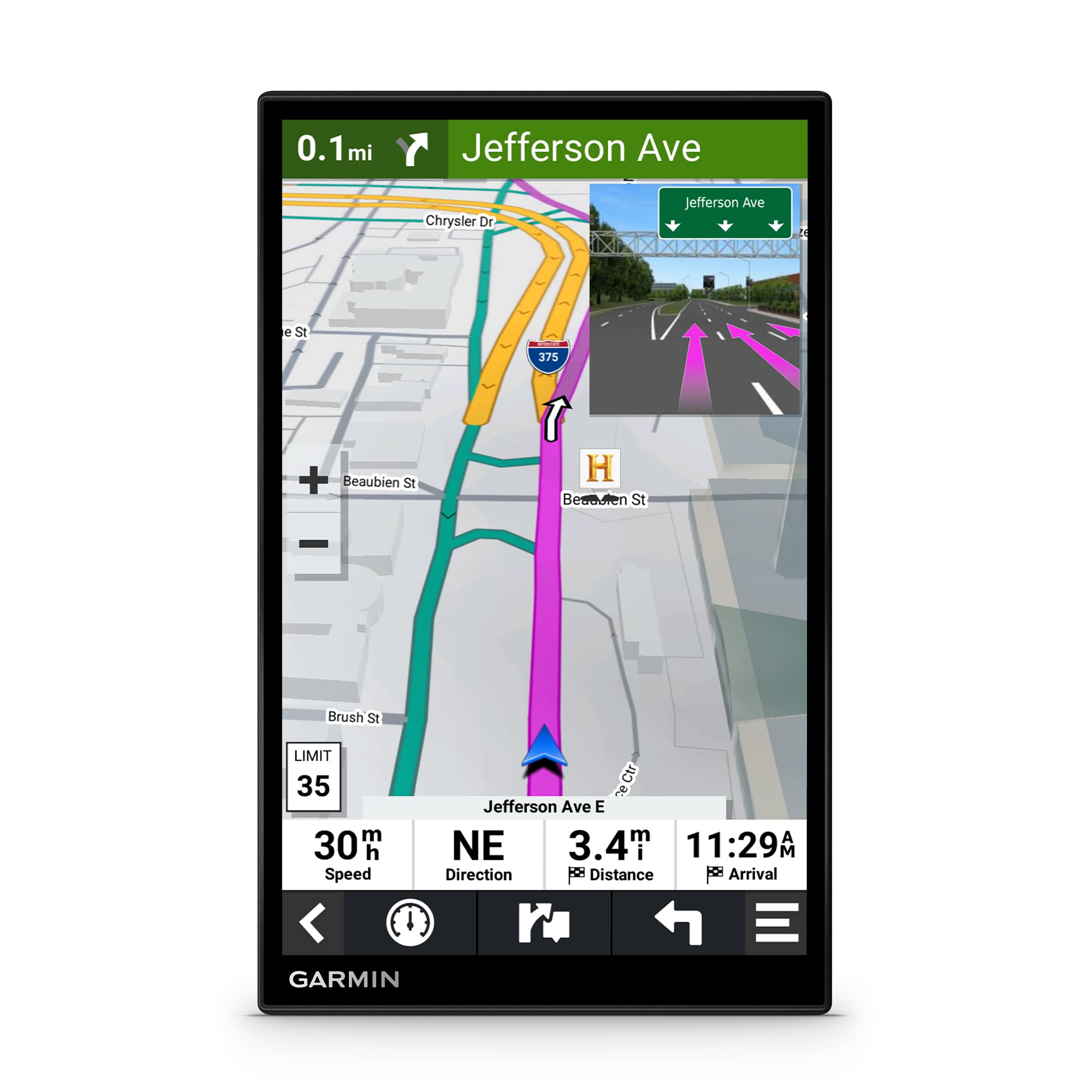 Garmin DriveSmart 76, 7-inch Car GPS Navigator with Bright, Crisp High-Resolution Maps and Garmin Voice Assist