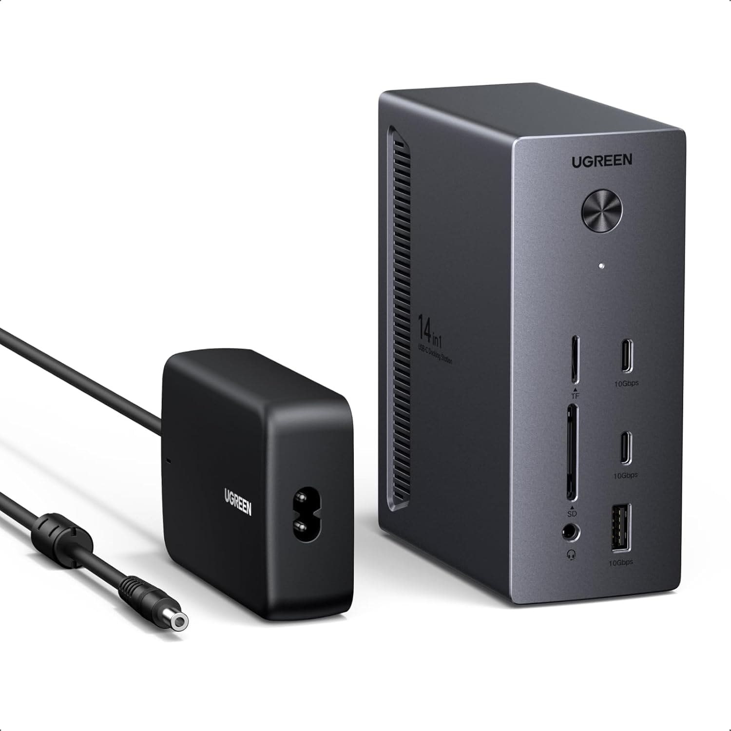 محطة إرساء UGREEN 14 في 1 USB-C
